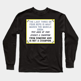 Are you a champion? Long Sleeve T-Shirt